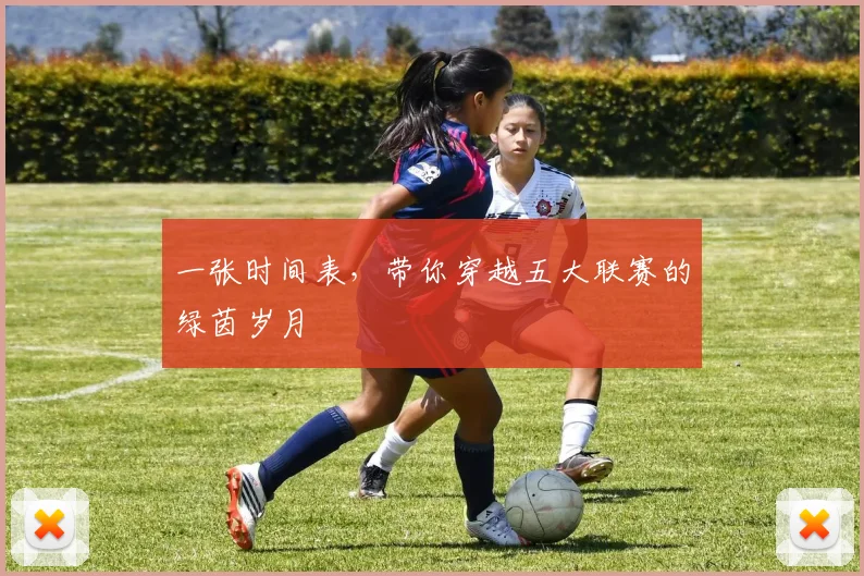 一张时间表，带你穿越五大联赛的绿茵岁月